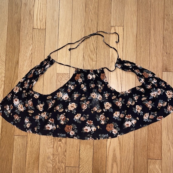 Floral Halter Top - Picture 3 of 3